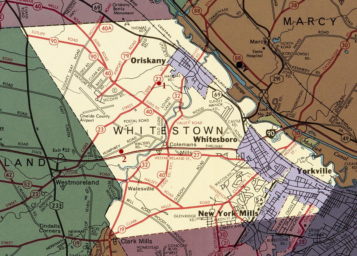 Town of Whitestown Map